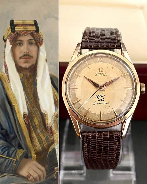 Rare Omega SeaMaster 1962 King Suad Bin Abdual Aziz KSA