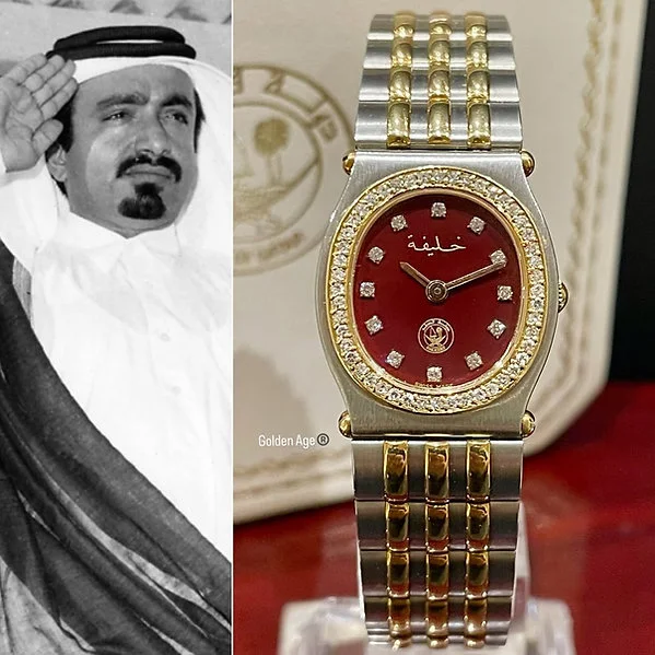 RARE Sheikh Khalifa Bin Hamad Al Thani Chopard Special Edition 1989 ㅤ