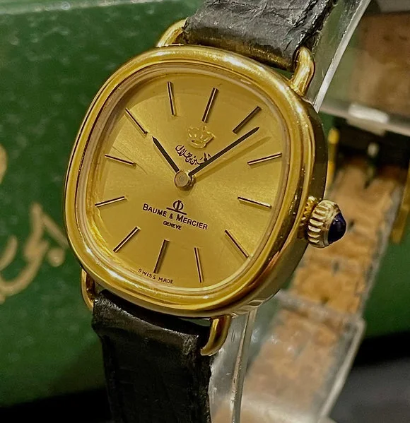 RARE Baume & Mercier Rare Royal Timepiece King Hussein Bin Talal - Image 2