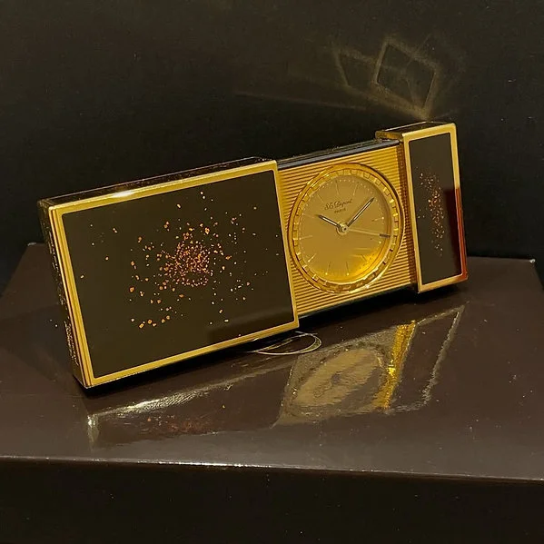 S.T. Dupont Desk Clock And Alarm - A Unique Artistic Masterpiece - Image 3