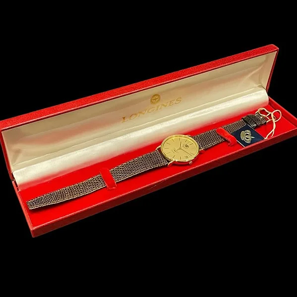 1986 Lock Zero Longines King Hussain Quartz -Never Used - Image 6