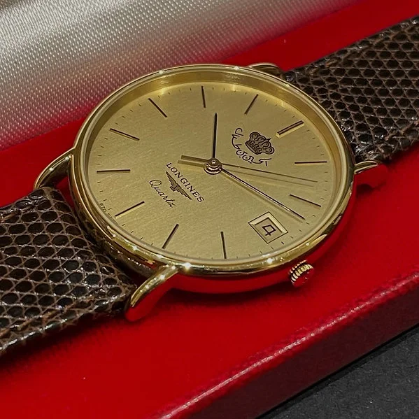 1986 Lock Zero Longines King Hussain Quartz -Never Used - Image 7
