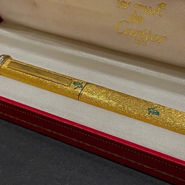 Preowned Gold-Plated Ballpoint Pen, Specially Issued Under The Name Gulf Air - Image 2