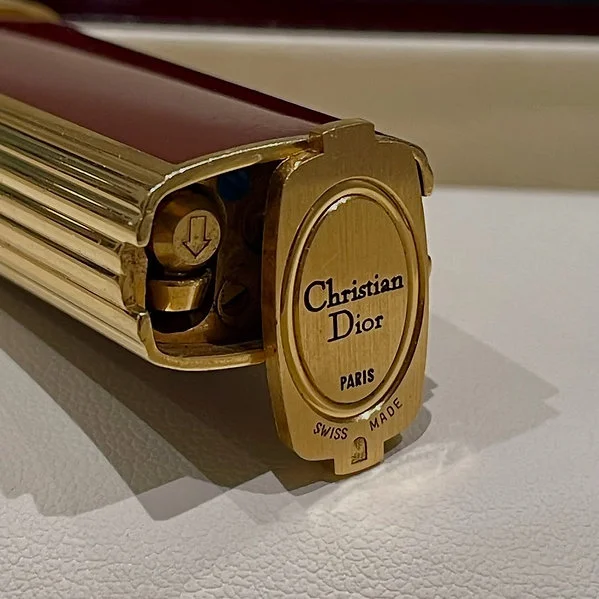 Preowned Christian Dior Paris - Unique Rare Edition Set Of Watch and Lighter - Image 6
