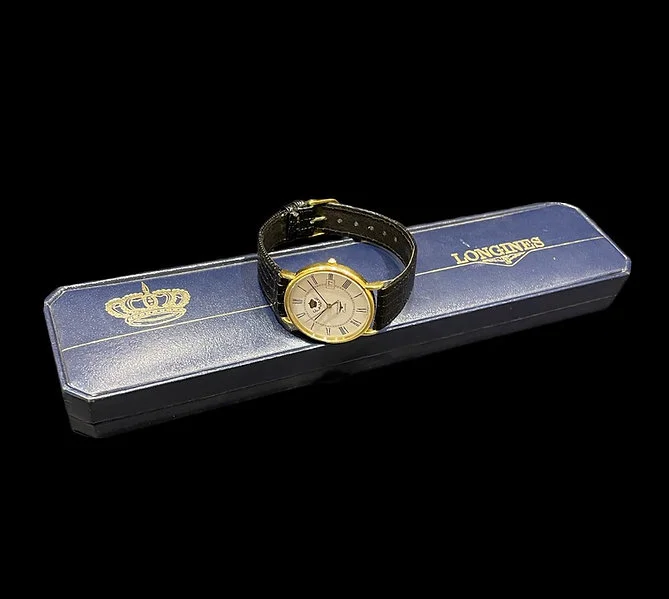 Genuine Preowned Vintage Longines Dress Watch King Hussain Jordan - Image 6