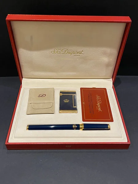 Rare St Dupont Paris Complete Set Royal Edition Jordan - Image 4