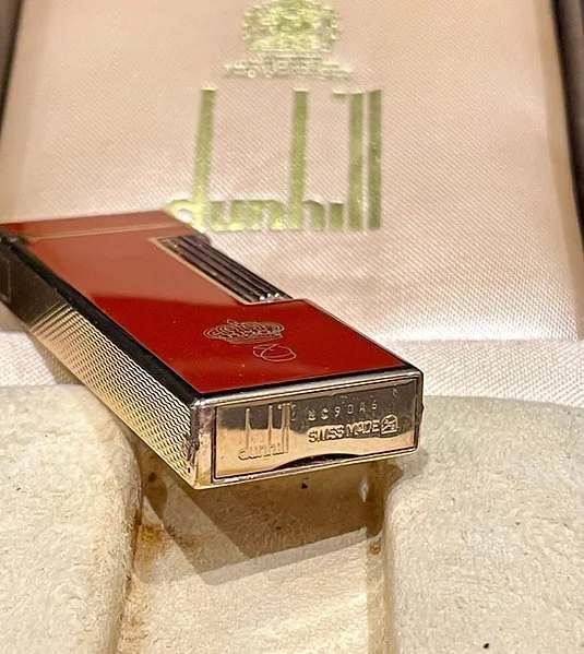 Preowned ^Alfred Dunhill^ Lighter Royal Special Edition King Hussain - Image 3