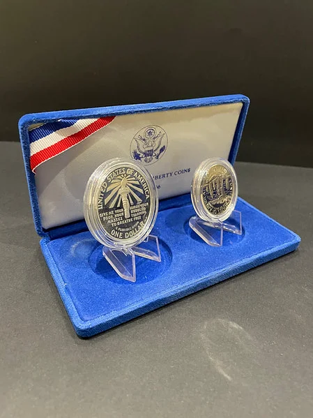 1986 United States Liberty Coins Complete Set - Image 3