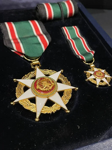1976 Jordan Al-Hussein Order of Military Merit Medals Set