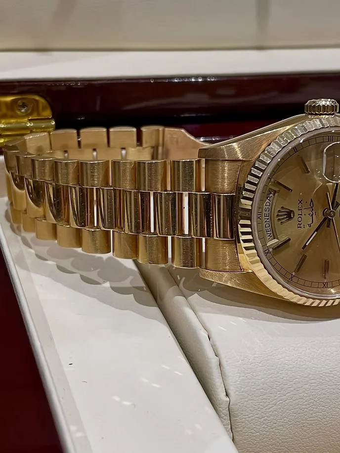 Rare1980 Rolex Day Date Sheikh Khalifa Bin Hamad Al Thani Qatar - Image 4