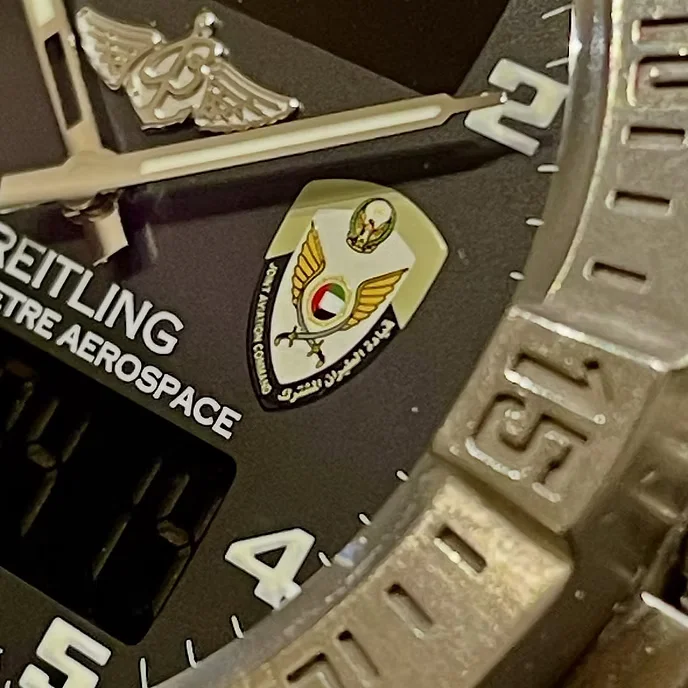 Rare BREITLING Sovereign UAE Special Edition UAE Joint Air Command - Image 5