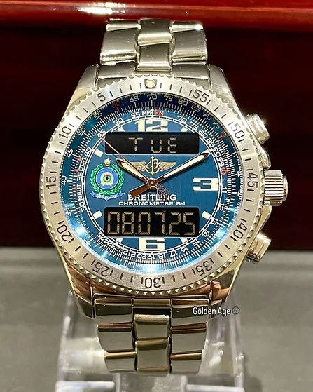Rare Breitling B-1 Chronometre, Made Exclusively For The UAE Air Force - Image 6