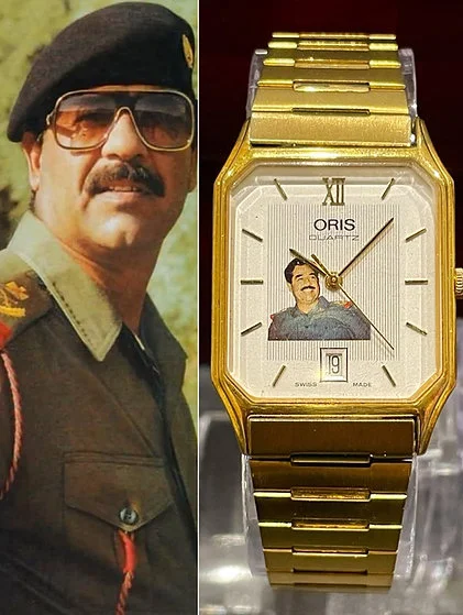 1980 Iraq Presidential Edition Oris Special Edition Saddam Hussain