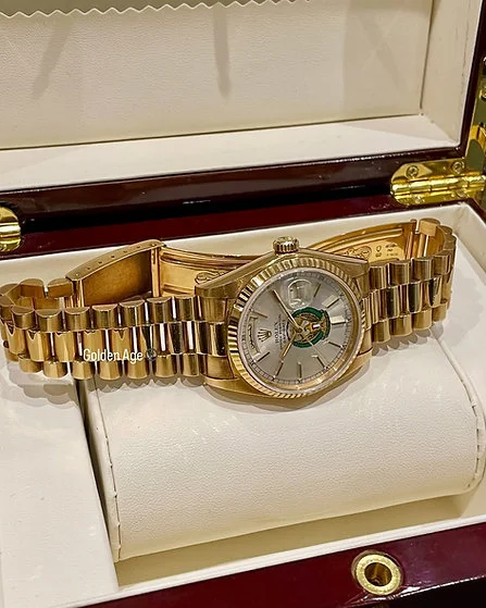 RARE Sovereign Rolex Arabic UAE Military Edition, Day Date Gold - Image 8