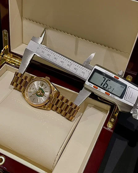 RARE Sovereign Rolex Arabic UAE Military Edition, Day Date Gold - Image 10