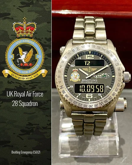 Rare Breitling Emergency, The UK Royal Air Force’s 28 Squadron