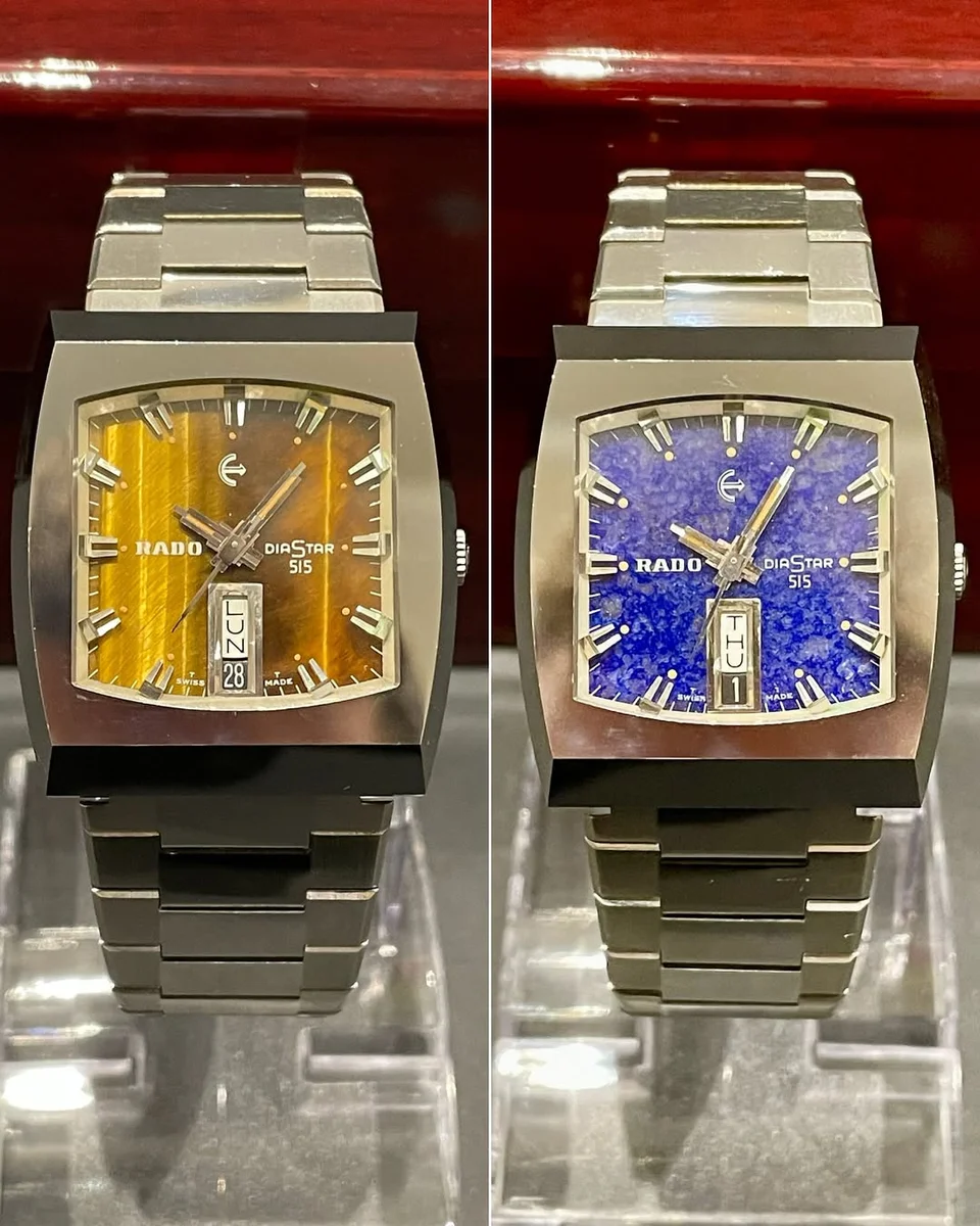 970s Legend Rado 515 DiaStar Vintage Tungsten Steel