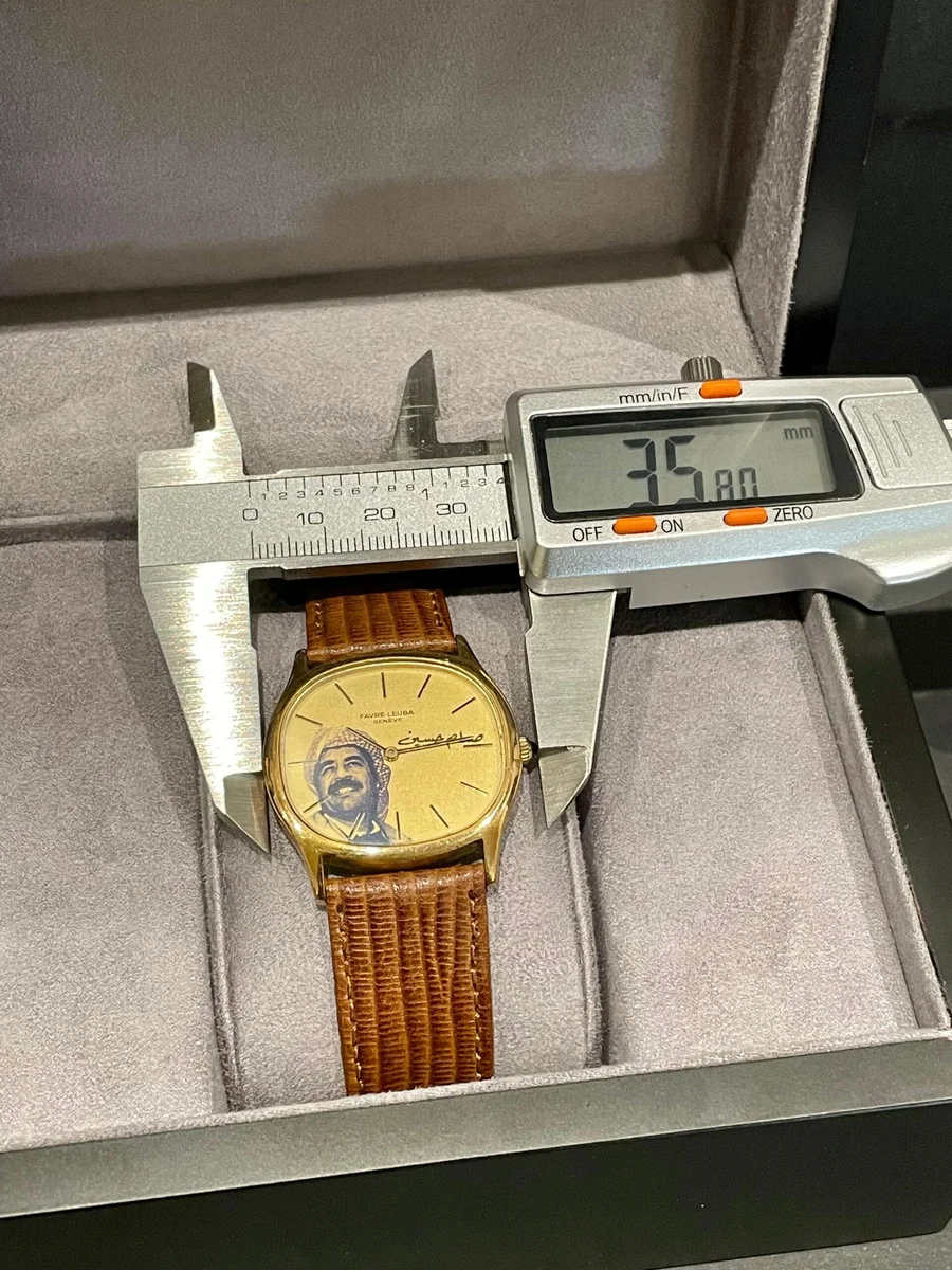 1980 Iraqi Republic Edition Favre-Leuba President Saddam - Image 8