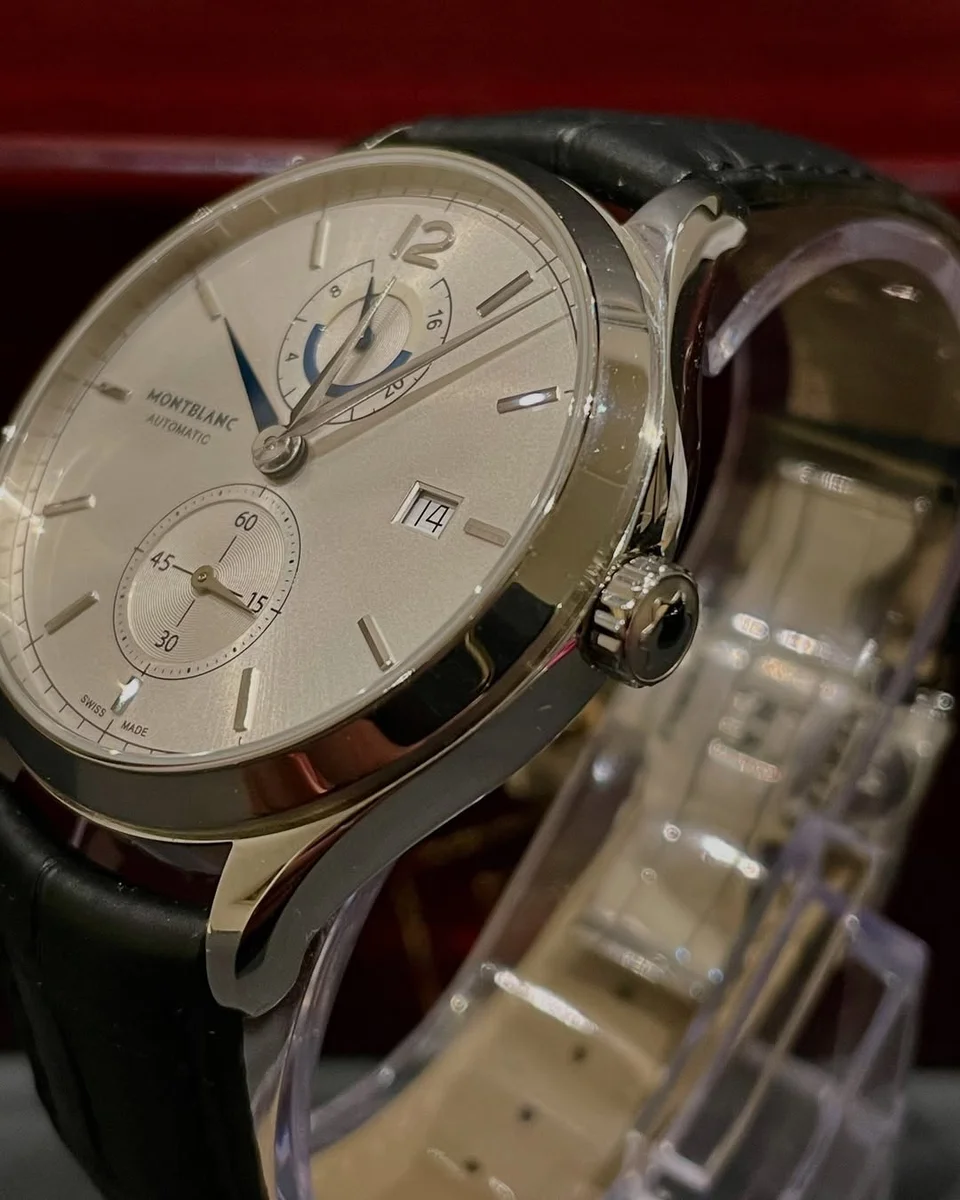 Montblanc Heritage Dual Time Automatic Silver Dial 112540 - Image 2