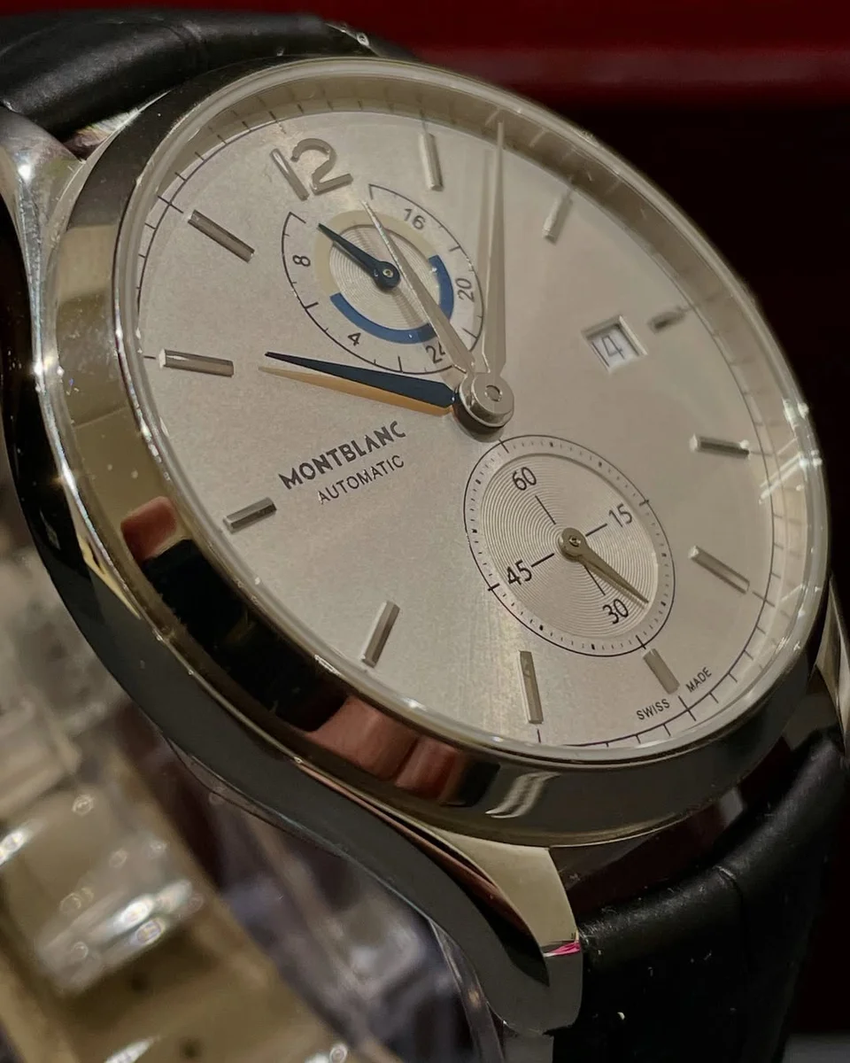 Montblanc Heritage Dual Time Automatic Silver Dial 112540 - Image 3