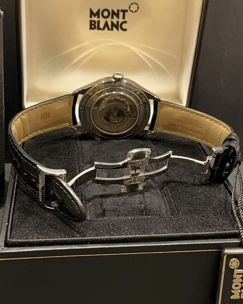 Montblanc Heritage Dual Time Automatic Silver Dial 112540 - Image 7