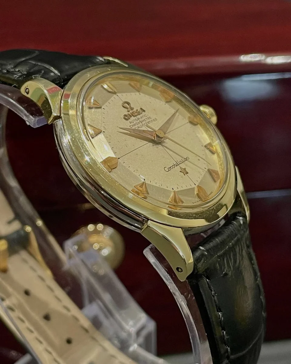 1952 Omega The First Constellation Release Gold Steel - Image 3