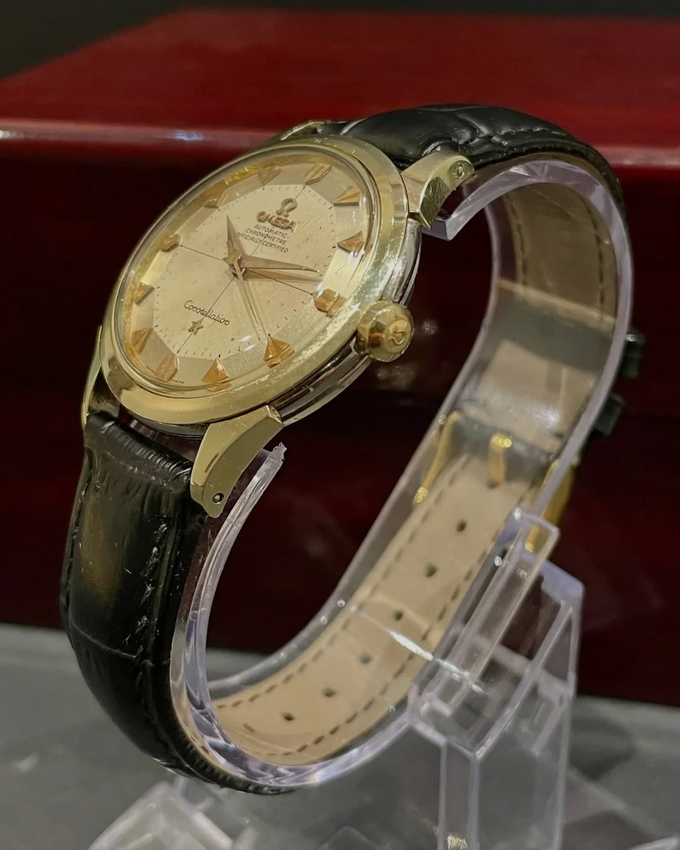 1952 Omega The First Constellation Release Gold Steel - Image 4