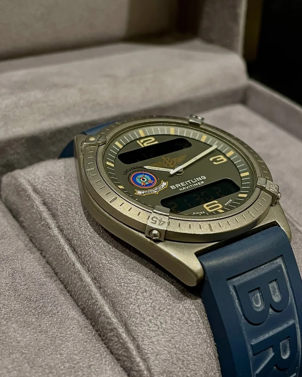 Rare Breitling UAE Military Masterpiece – 1990s - Image 5