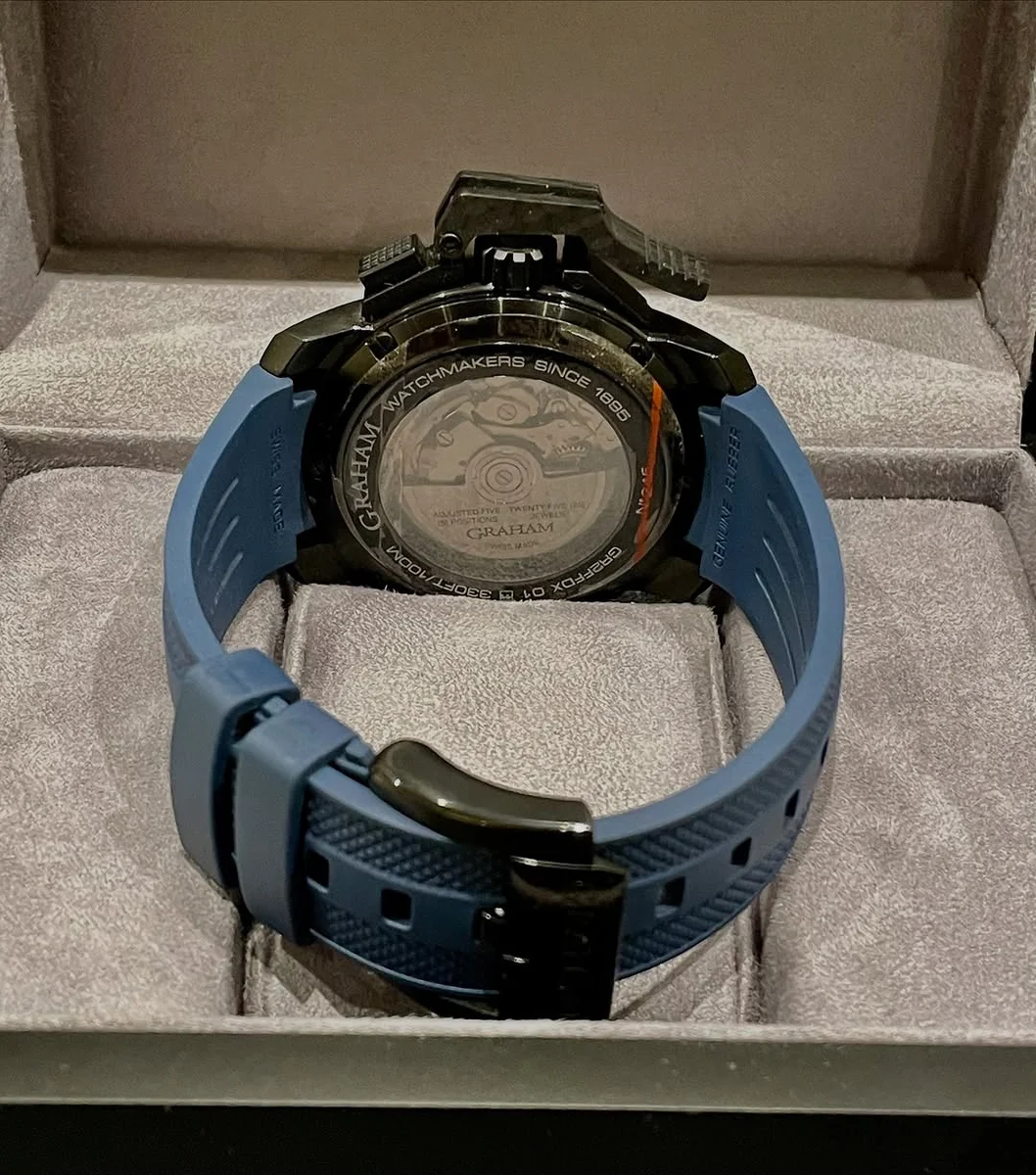 Rare Arabic Graham Chronofighter Edition Known Blue Ocean - Image 7