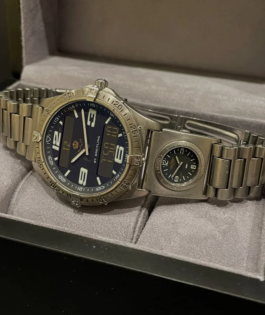 RARE Breitling Aerospace Special Edition His Majesty King Abdullah II Ibn Al Hussein. - Image 6