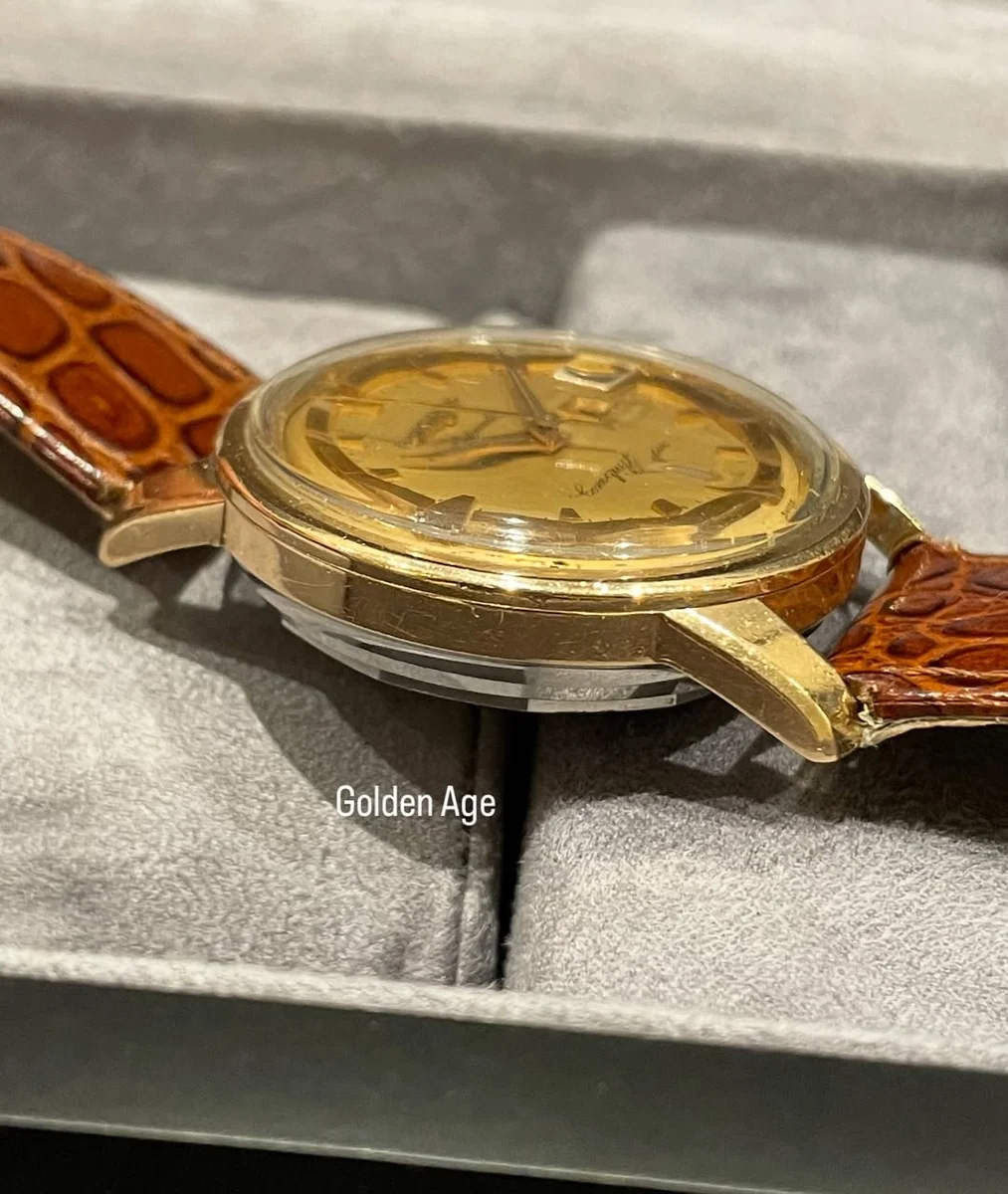 1965 Conquest Calendar Longines - Rare - Gold Steel - Image 4