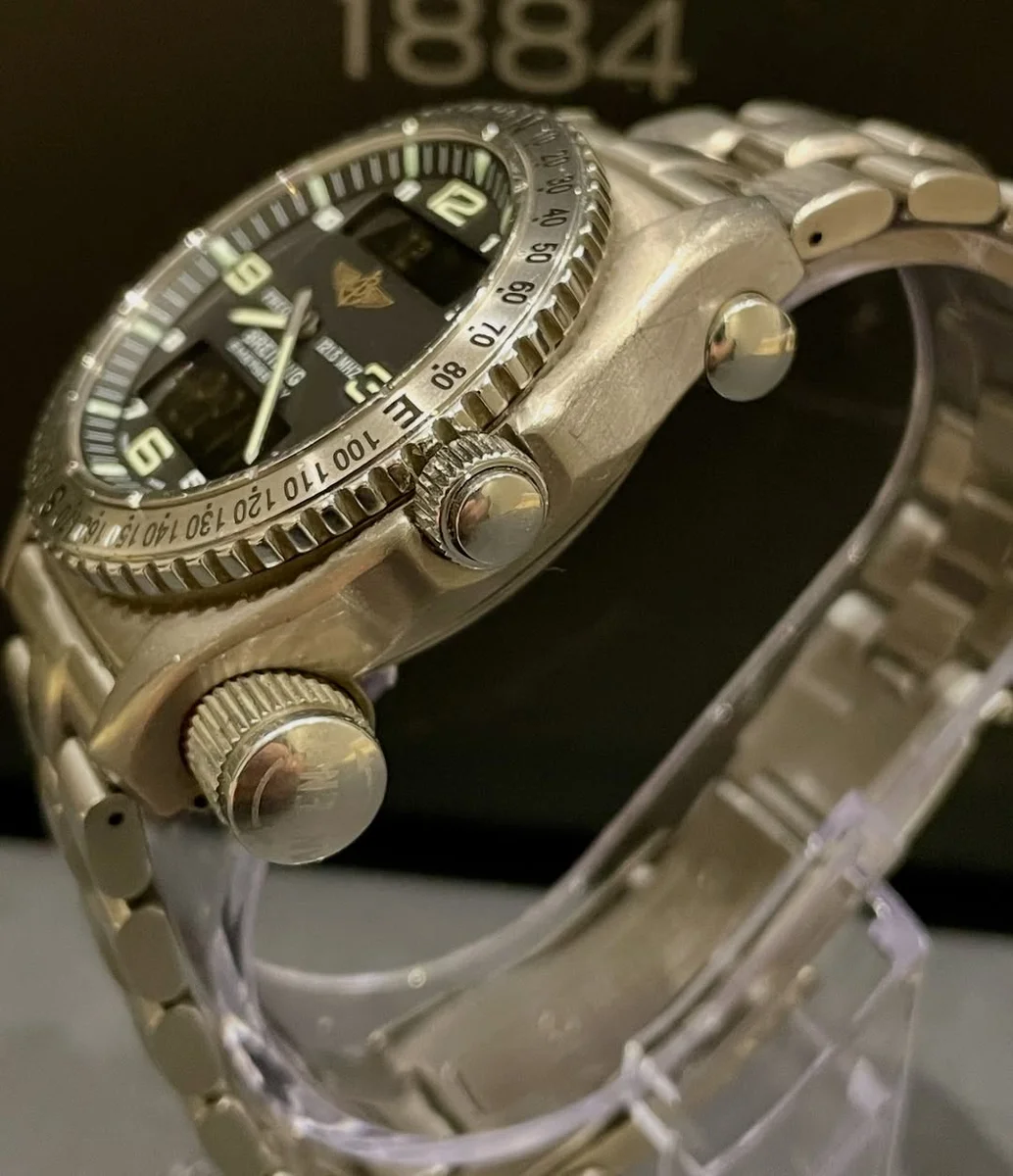 Breitling Emergency 2008 Complete SET Full Titanium - Image 5