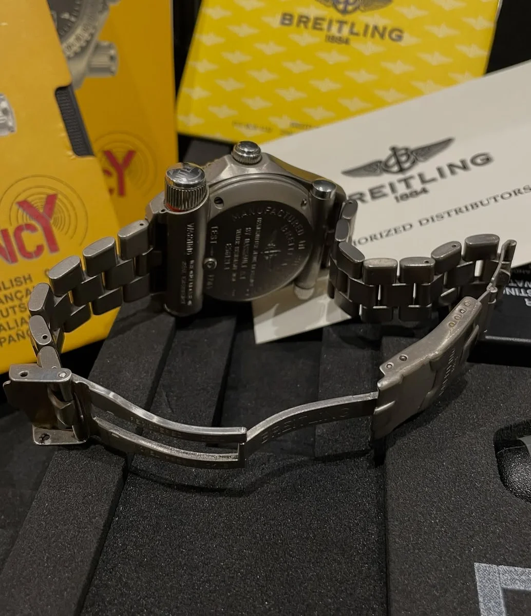 Breitling Emergency 2008 Complete SET Full Titanium - Image 8