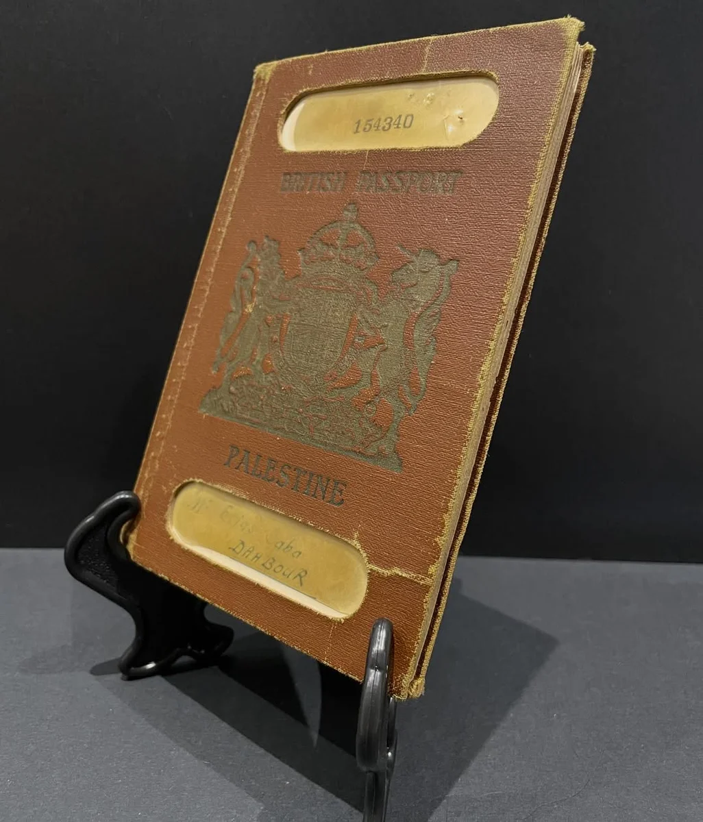 Historical Rarity – 1942 Document Palestine Passport Complete Book - Image 3