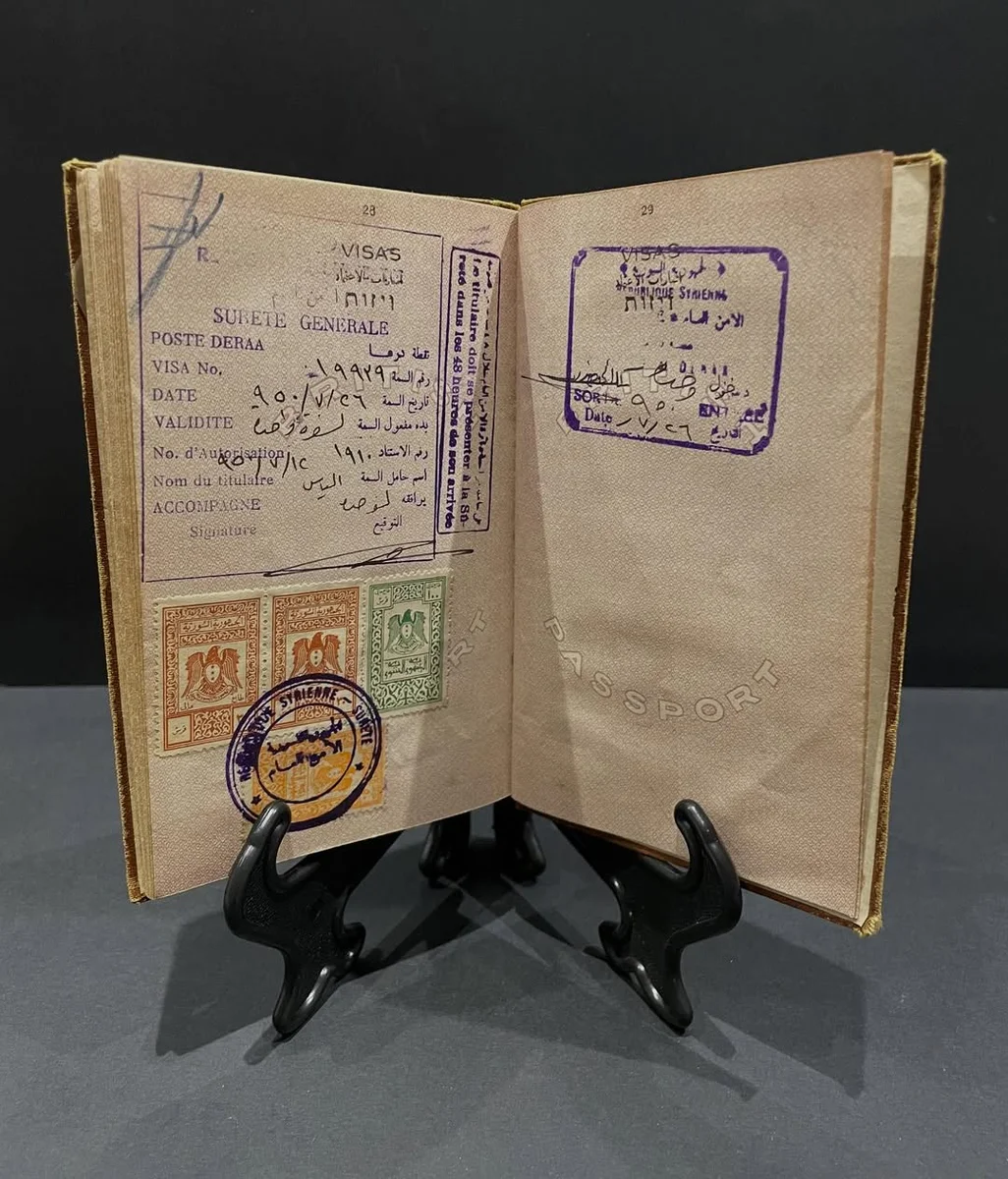 Historical Rarity – 1942 Document Palestine Passport Complete Book - Image 5