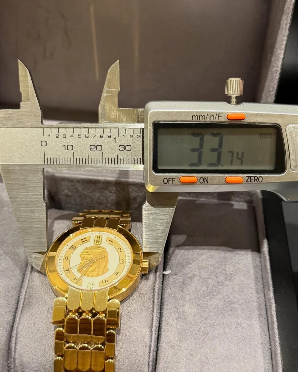 Rare Harry Winston – King Fahd KSA - Special Edition Full Gold - Image 9