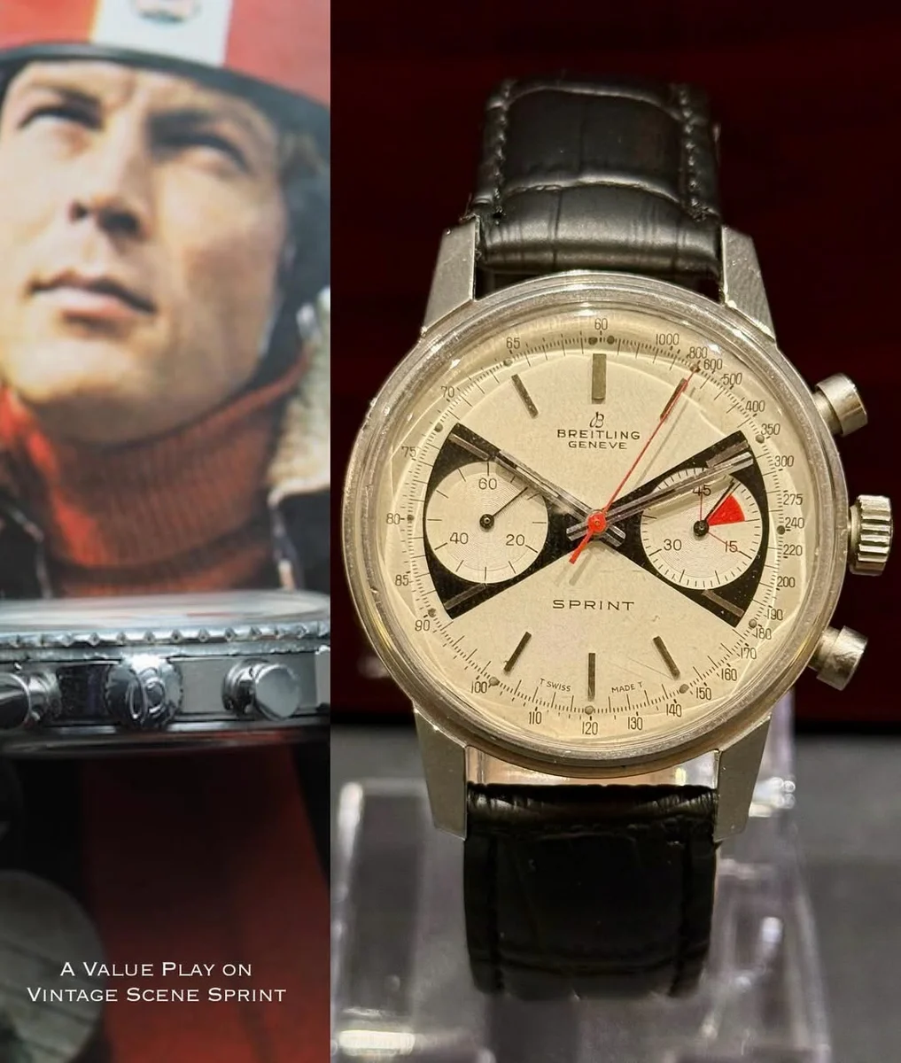 Rare The Sporting Legend – Breitling Sprint 1960s Valjoux 7733