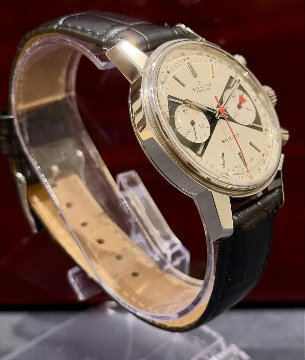 Rare The Sporting Legend – Breitling Sprint 1960s Valjoux 7733 - Image 3