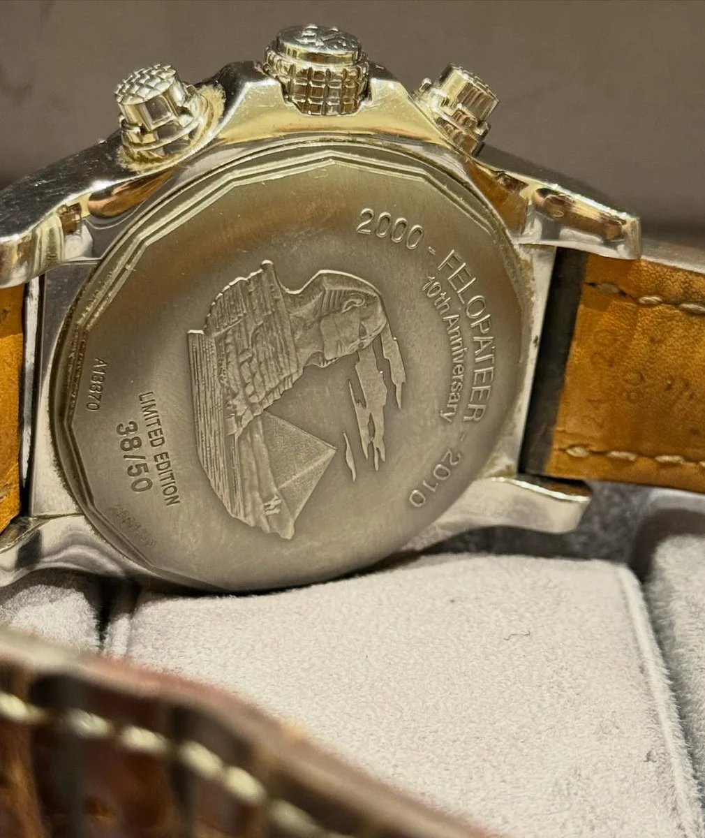 Very Rare Breitling Super Avenger – Egypt 2010 Limited 50/50 - Image 4