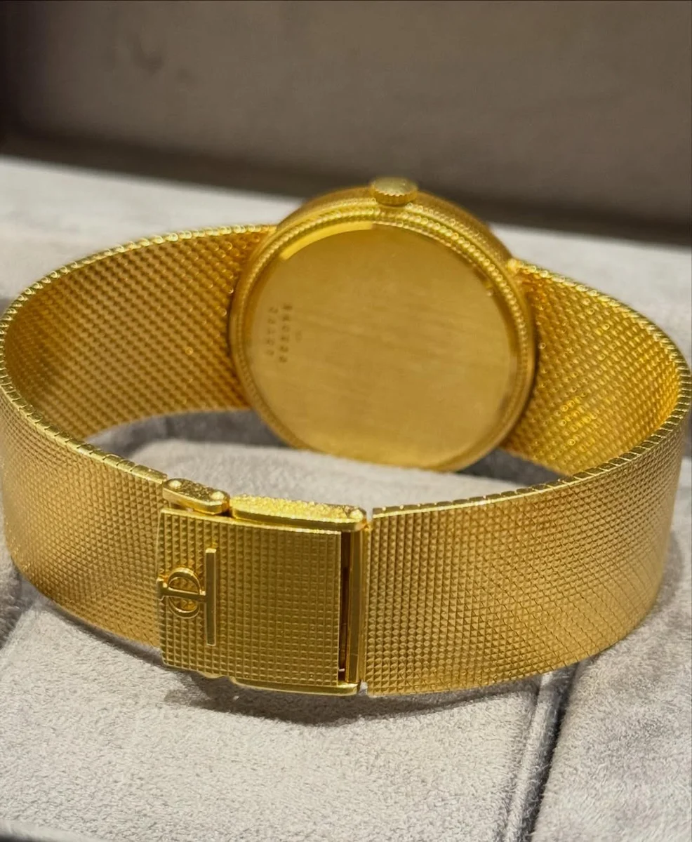 Ultra Rare Baume & Mercier Amiri Edition Bahrain 1980 Full Gold - Image 4