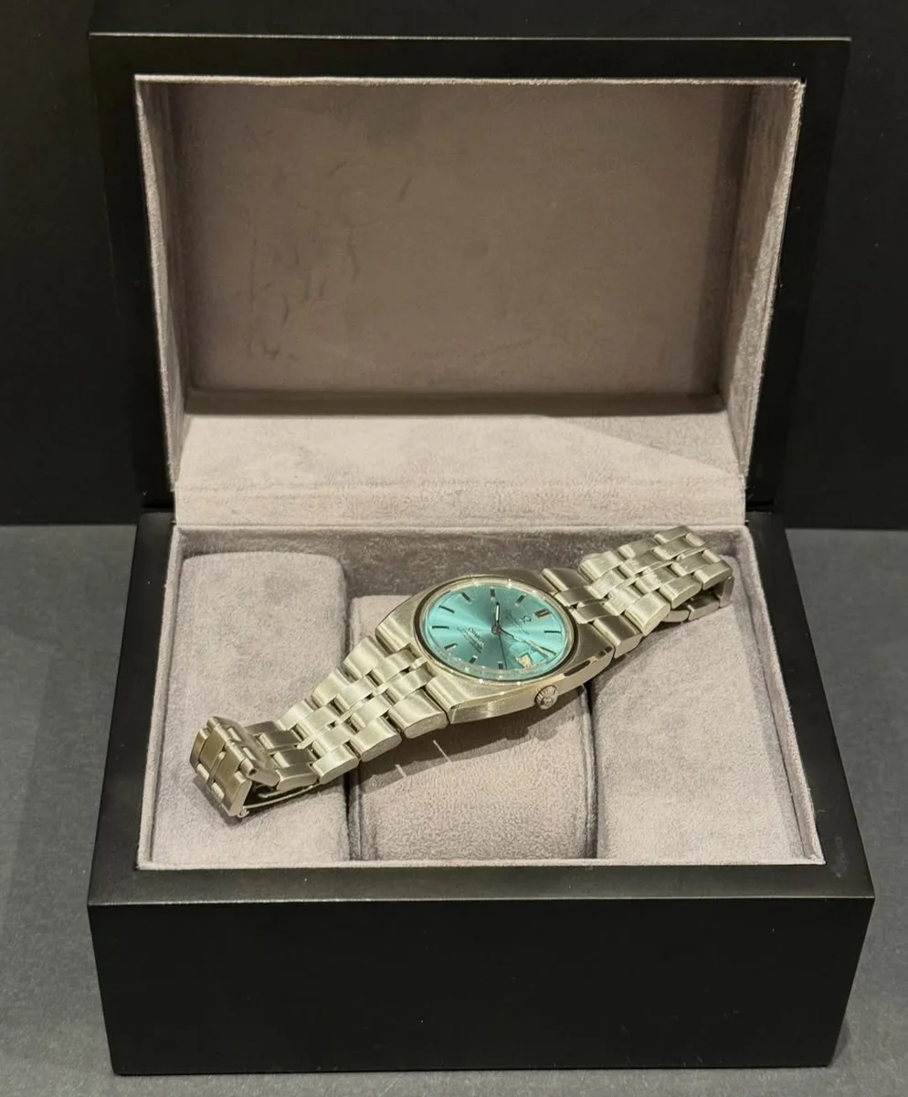 Rare Omega Constellation Sky Blue 1969 Steel - Image 6