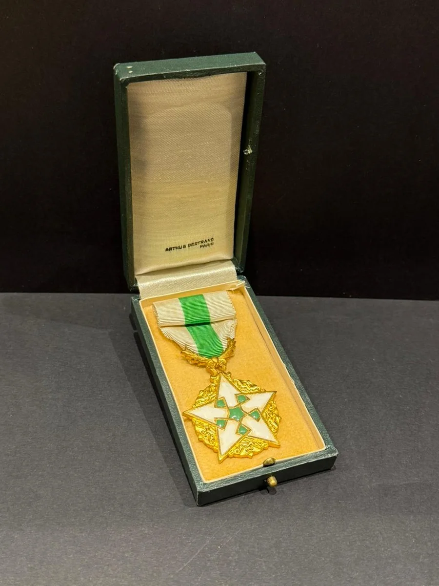 Syrian Medal Order of Merit Gilt & Enamel - Image 2