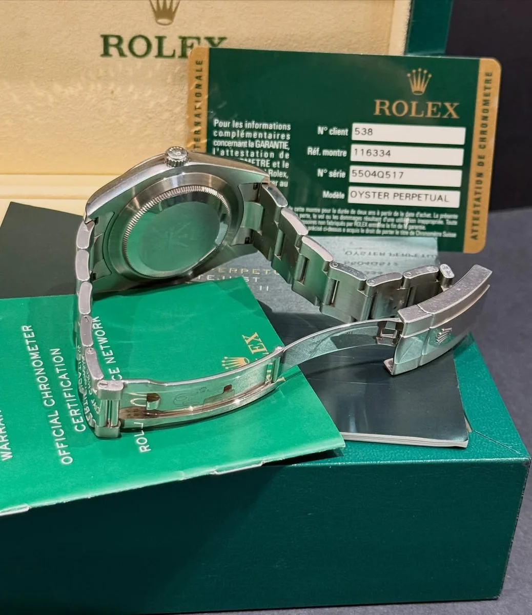 RARE Rolex 116334 Special Edition Sultanate Of Oman 2010 - Image 9