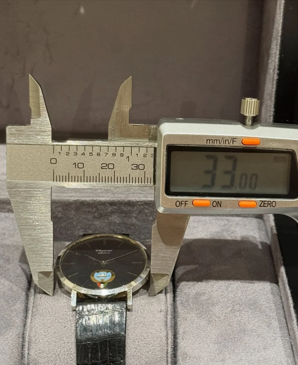 Rare Chopard Special Edition Kuwait 1990 White Gold - Image 5