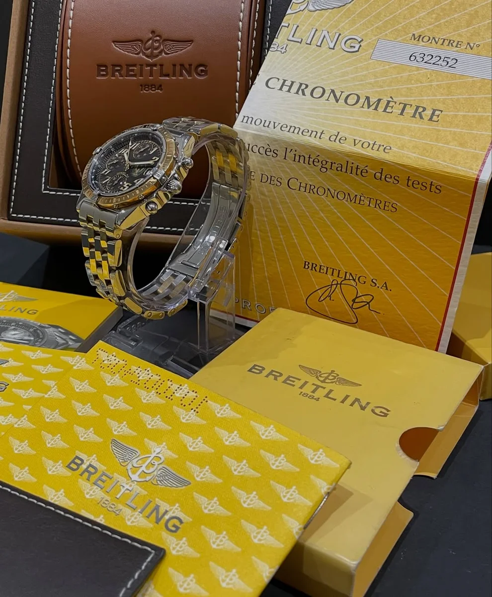Rare Breitling Chronomat 2003 The UAE Armed Forces Special Edition - Image 4
