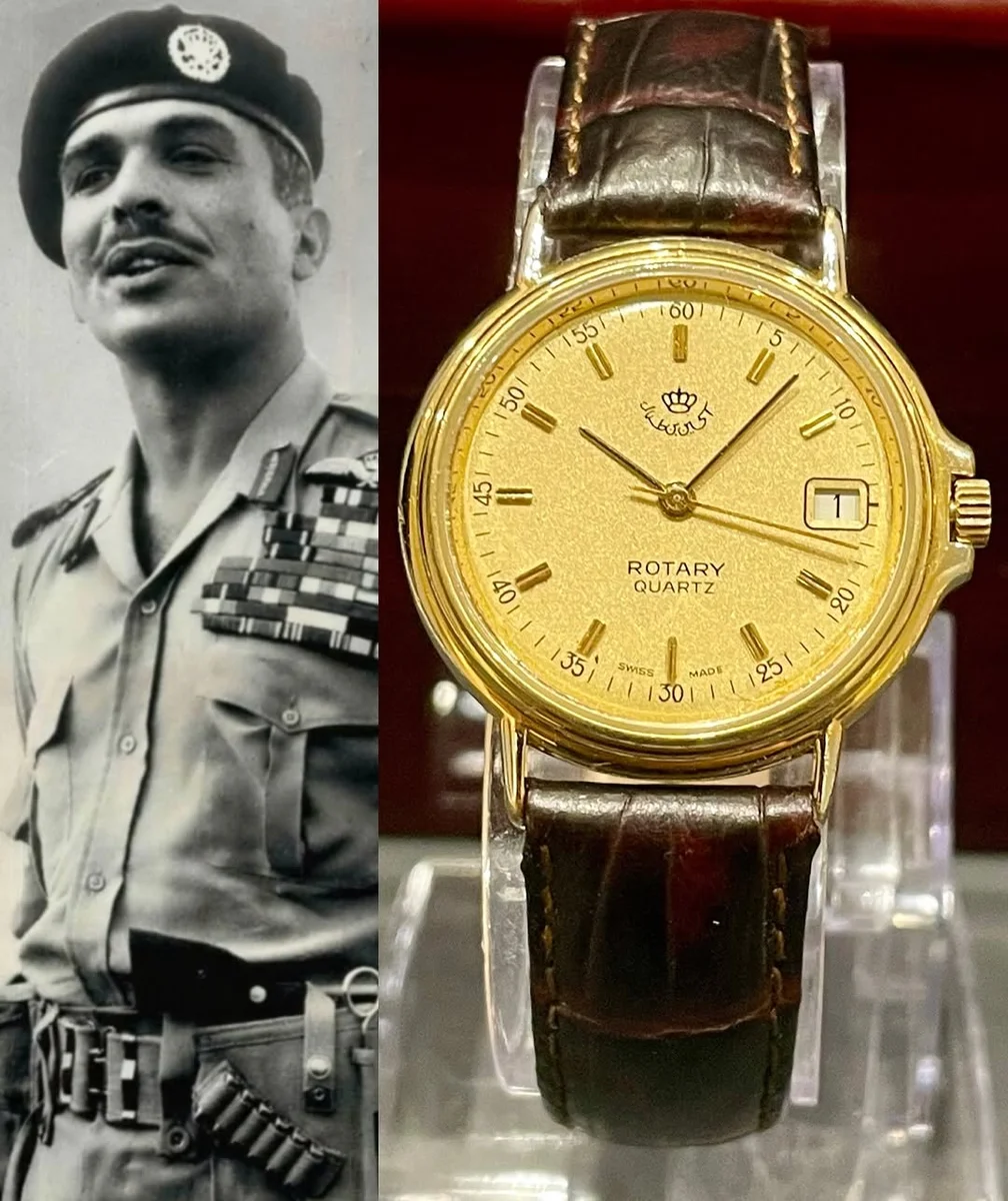 Rare Royal Rotary Gold Sands 1970 -King Hussain Special Edition