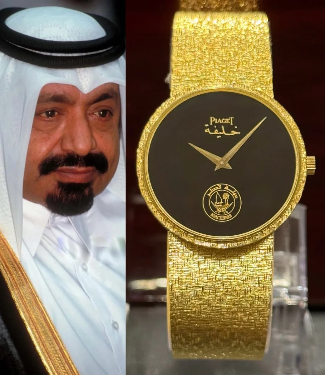Rare Piaget Special Amiri Edition  – Qatar 1980 Sheikh Khalifa bin Hamad Al Thani