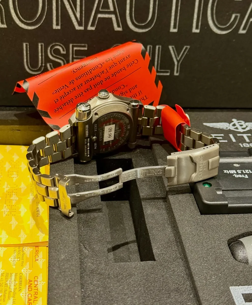 Ultra Rare Royal Edition Breitling Emergency Lock Zero King Abdallah II - Image 10