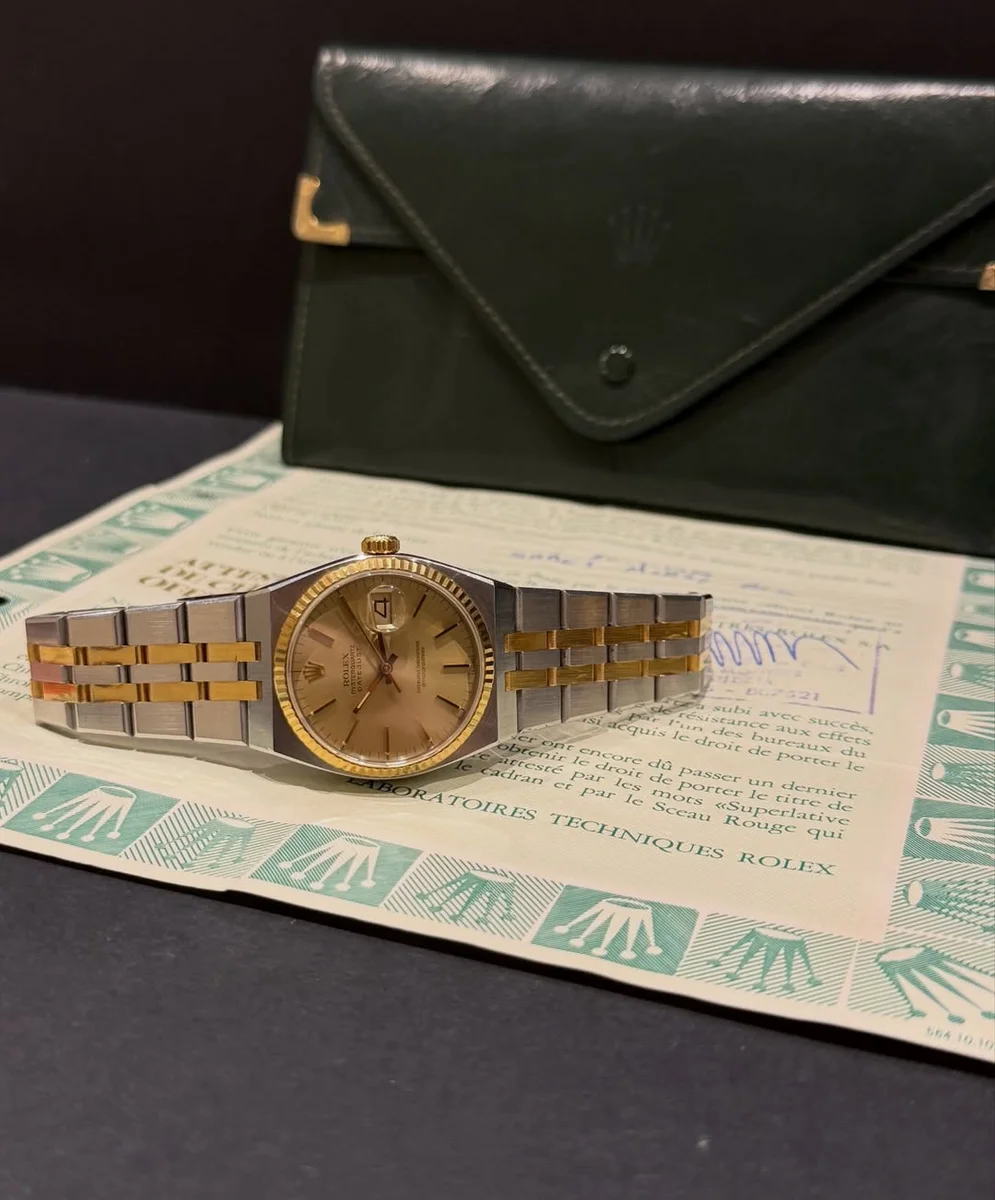Rare 1988 Rolex Oyster quartz Steel/Gold Complete Set - Image 5