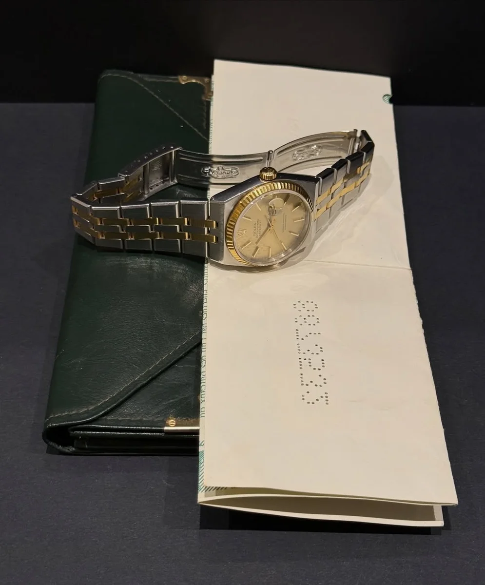 Rare 1988 Rolex Oyster quartz Steel/Gold Complete Set - Image 10